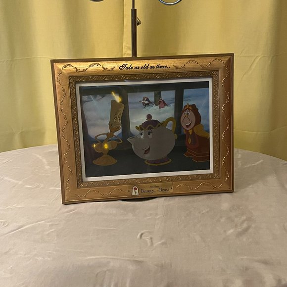 Disney Beauty and the Beast Lithographs 1992 in Tale as Old as Time Frames